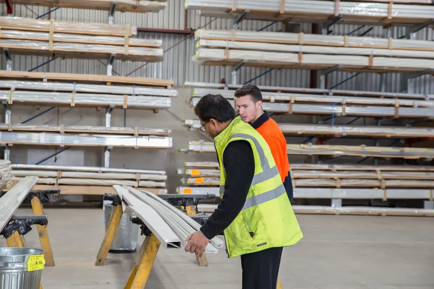 Inspection of an extruded profile